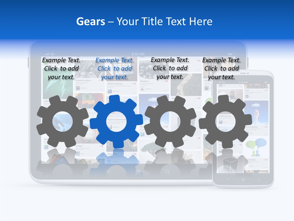 Desktop Smart Software PowerPoint Template