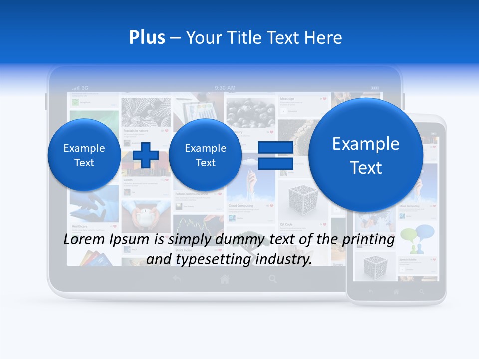 Desktop Smart Software PowerPoint Template