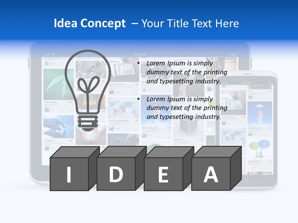 Desktop Smart Software PowerPoint Template
