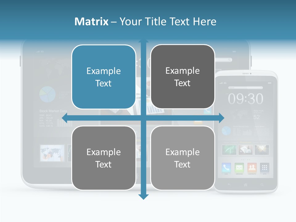 Realistic Concept Tablet PowerPoint Template
