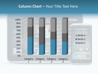 Realistic Concept Tablet PowerPoint Template