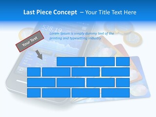Cellphone Financial Trade PowerPoint Template