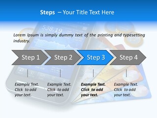Cellphone Financial Trade PowerPoint Template