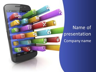 Smartphone Sale Mobility PowerPoint Template