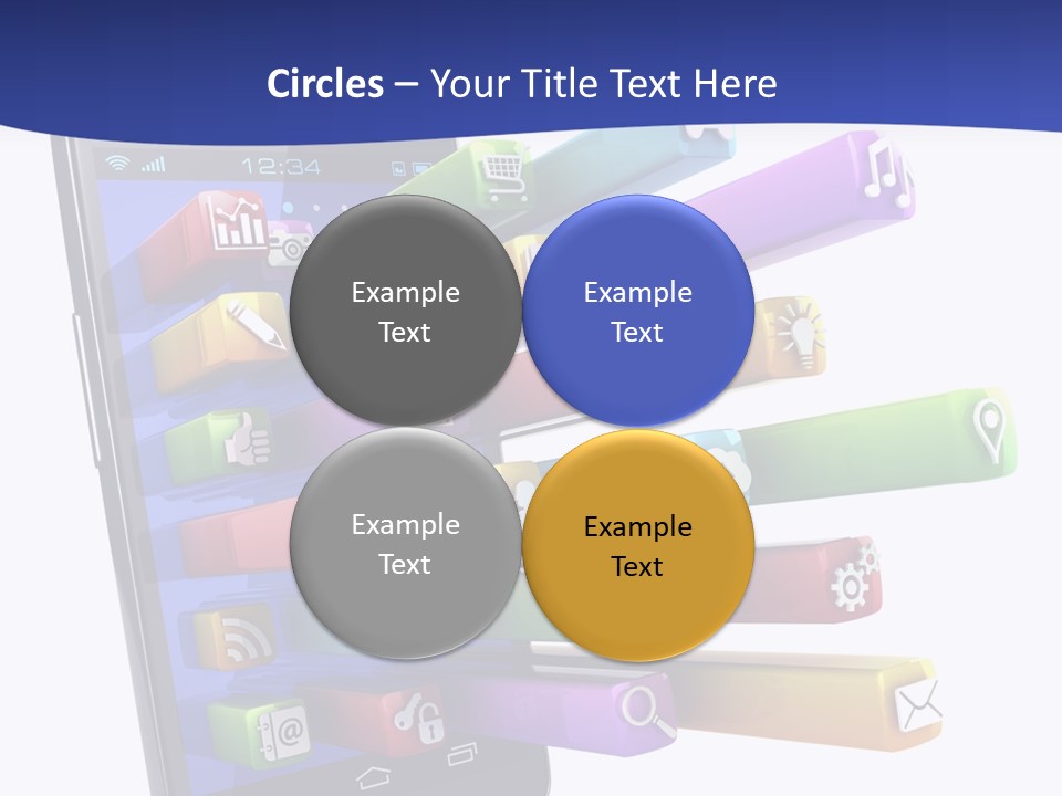 Smartphone Sale Mobility PowerPoint Template