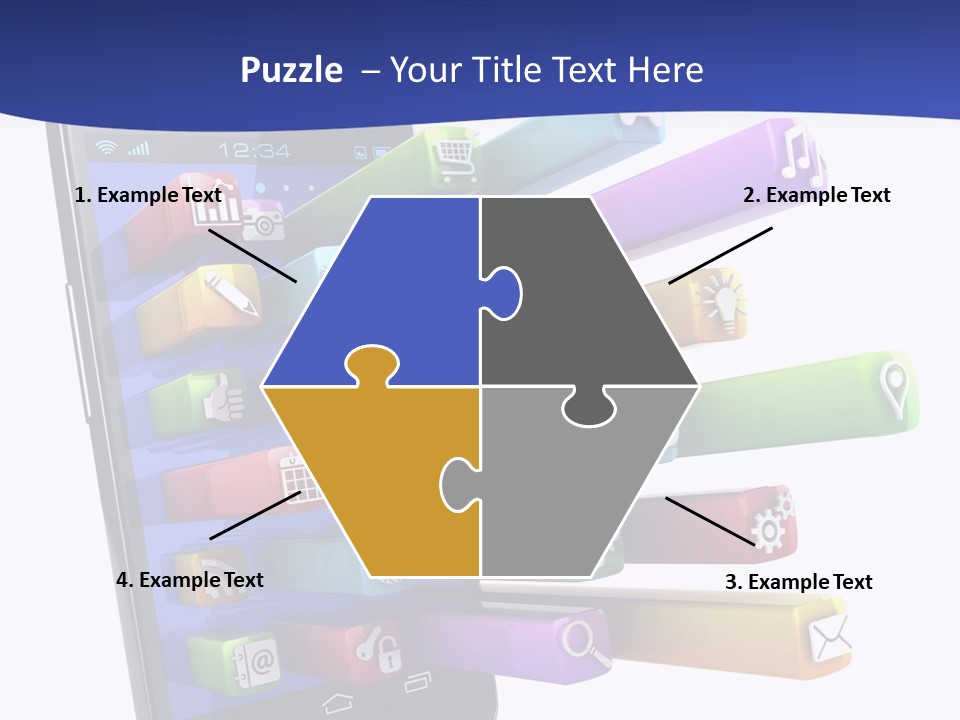 Smartphone Sale Mobility PowerPoint Template