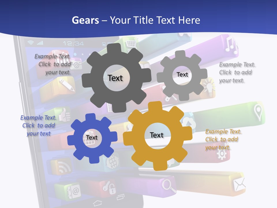 Smartphone Sale Mobility PowerPoint Template