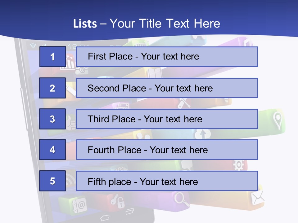 Smartphone Sale Mobility PowerPoint Template