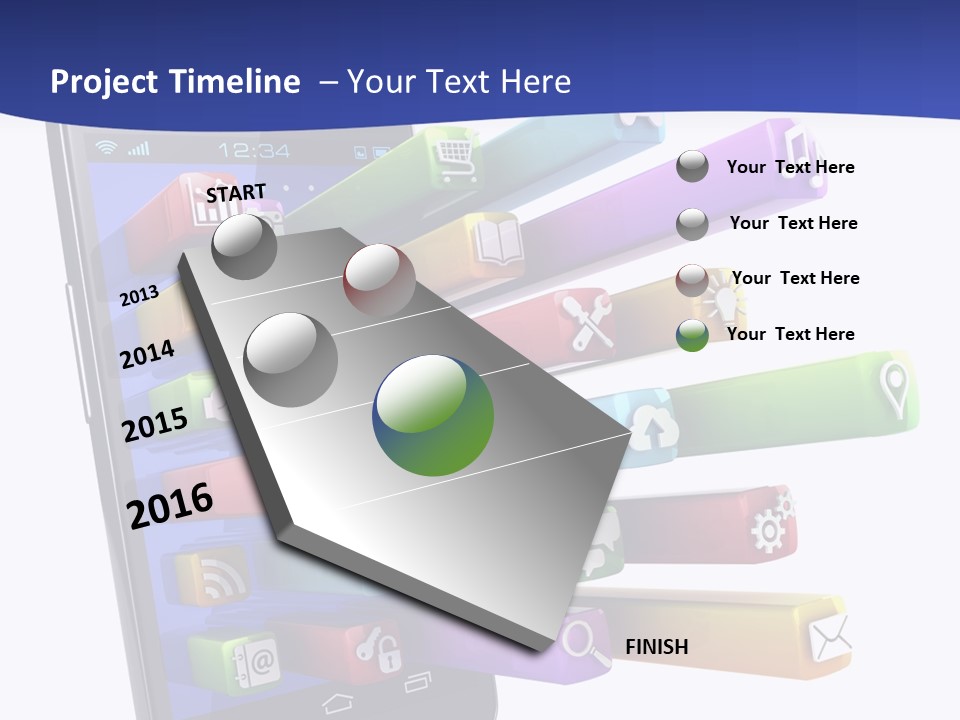 Smartphone Sale Mobility PowerPoint Template