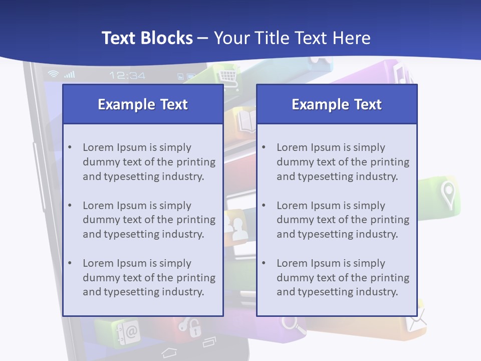 Smartphone Sale Mobility PowerPoint Template