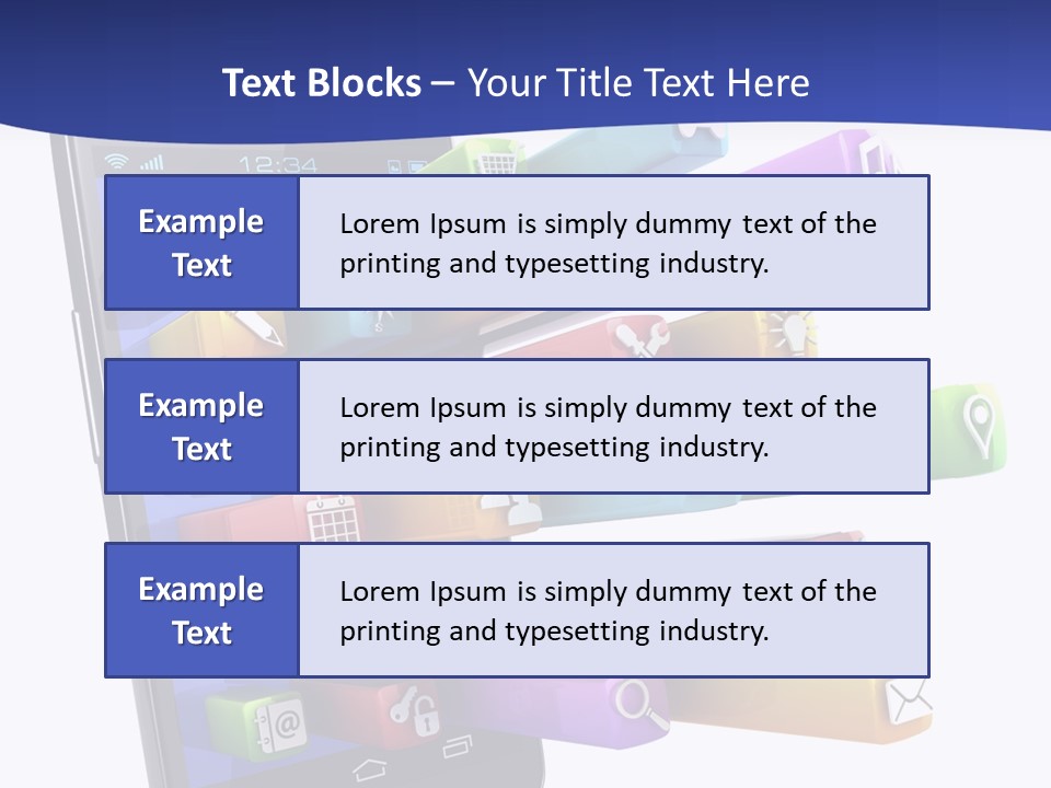 Smartphone Sale Mobility PowerPoint Template