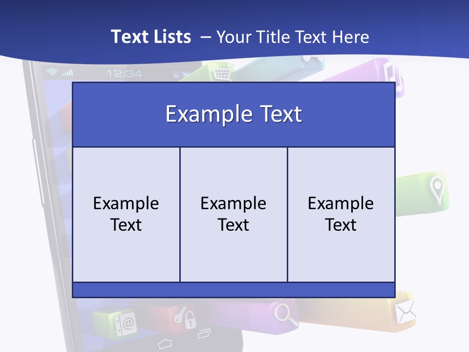 Smartphone Sale Mobility PowerPoint Template