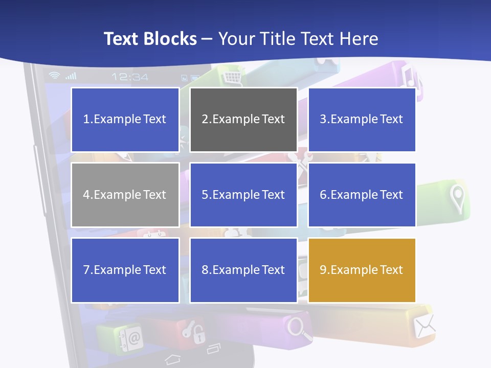 Smartphone Sale Mobility PowerPoint Template