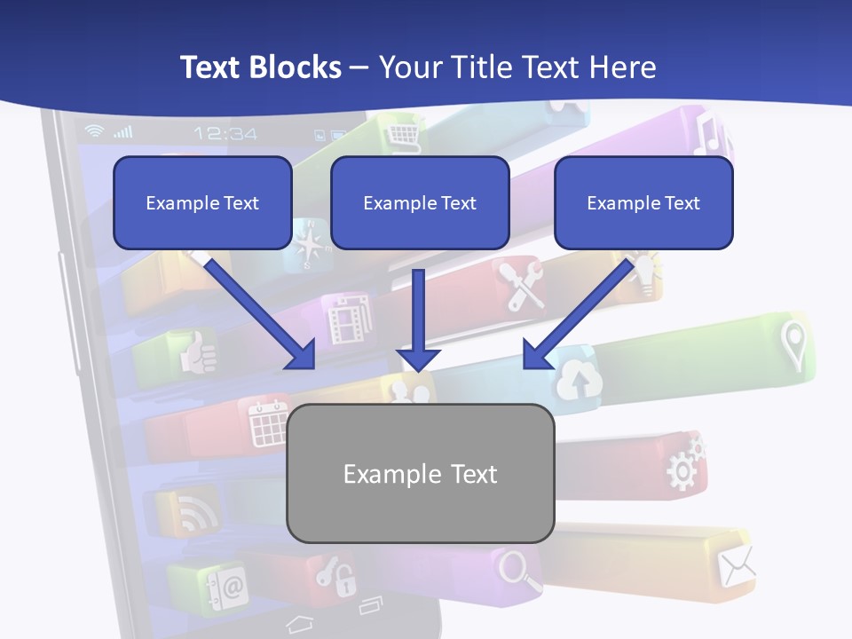 Smartphone Sale Mobility PowerPoint Template