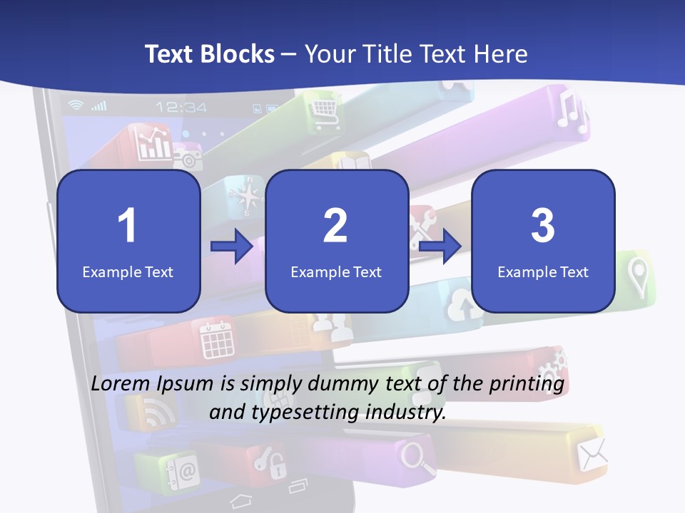Smartphone Sale Mobility PowerPoint Template