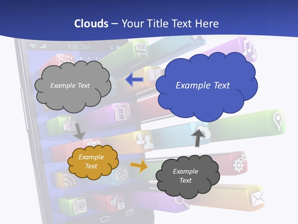 Smartphone Sale Mobility PowerPoint Template