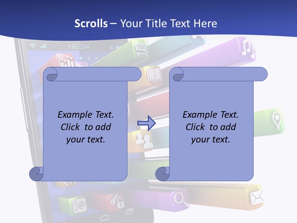 Smartphone Sale Mobility PowerPoint Template