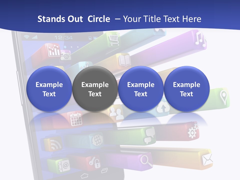 Smartphone Sale Mobility PowerPoint Template