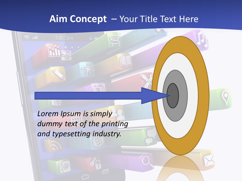 Smartphone Sale Mobility PowerPoint Template