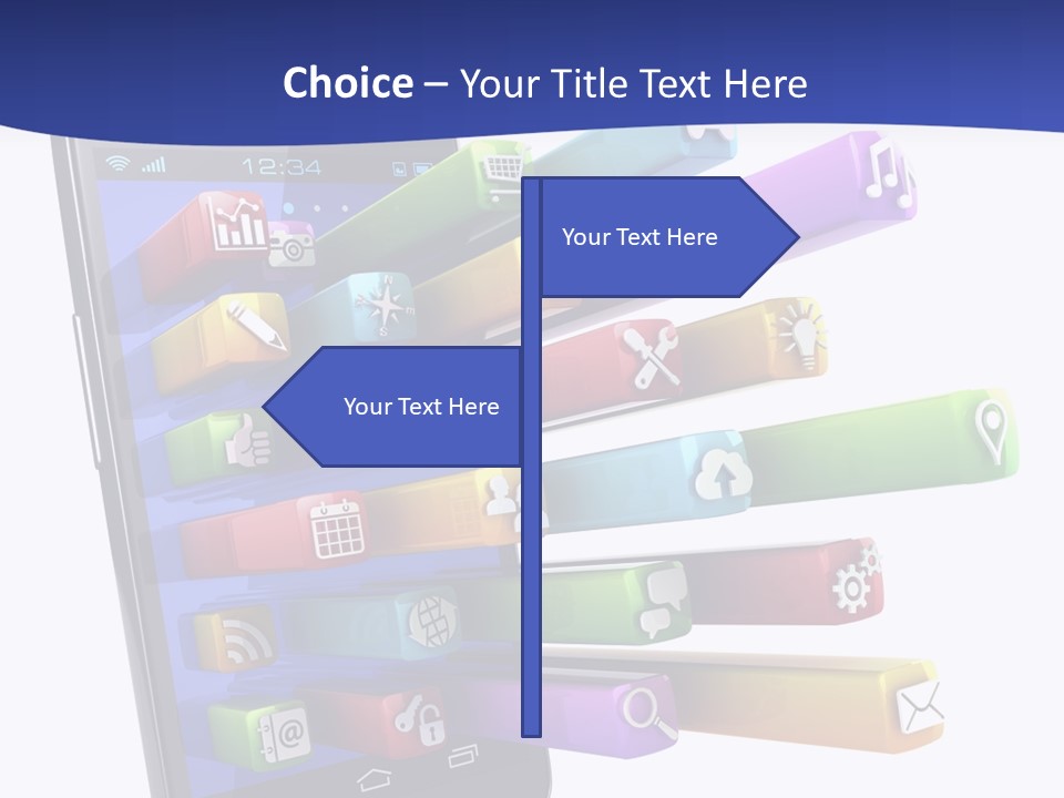 Smartphone Sale Mobility PowerPoint Template