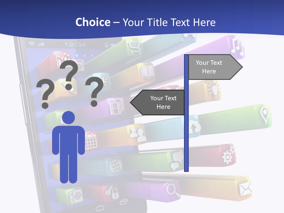 Smartphone Sale Mobility PowerPoint Template