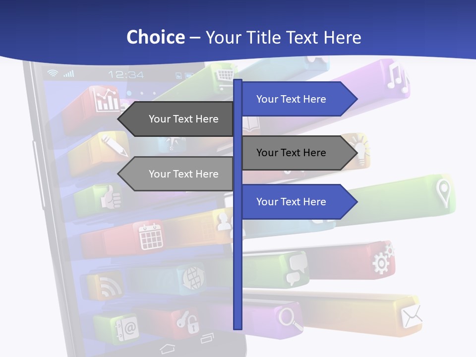 Smartphone Sale Mobility PowerPoint Template