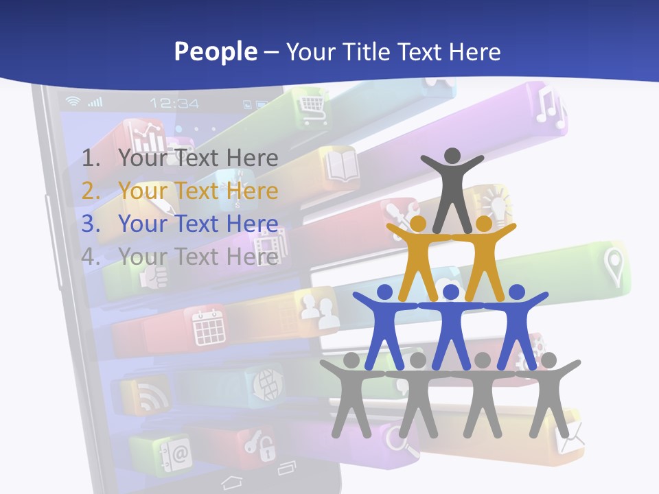 Smartphone Sale Mobility PowerPoint Template