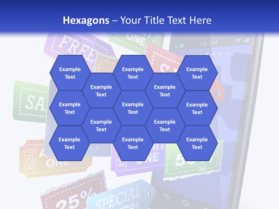 Marketing Finance Tablet PowerPoint Template