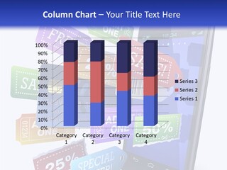 Marketing Finance Tablet PowerPoint Template