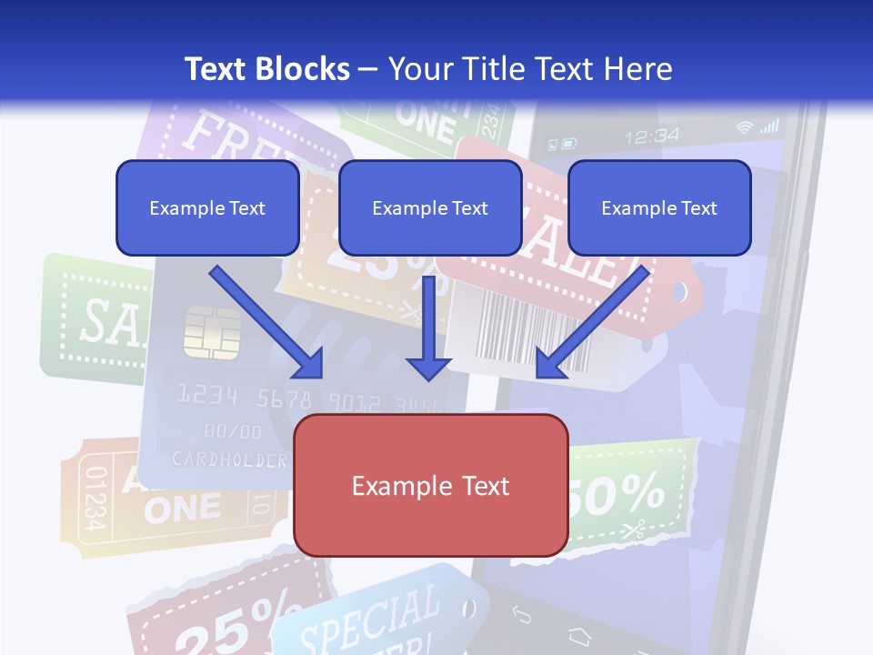 Marketing Finance Tablet PowerPoint Template