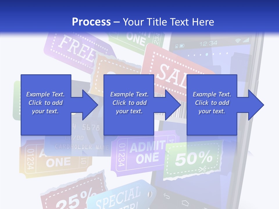 Marketing Finance Tablet PowerPoint Template