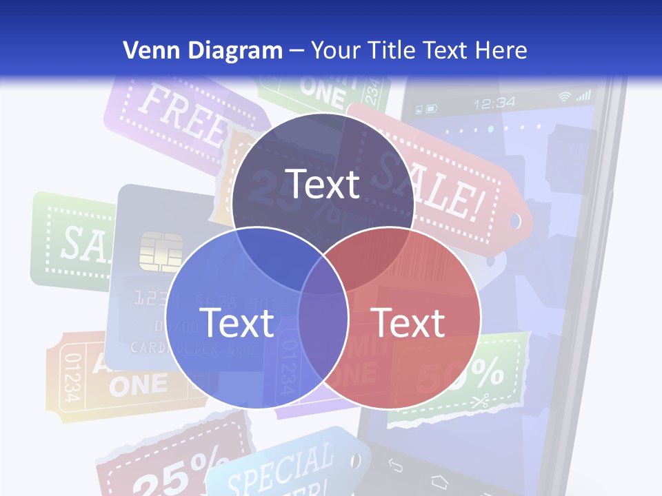 Marketing Finance Tablet PowerPoint Template