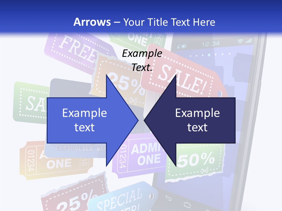 Marketing Finance Tablet PowerPoint Template