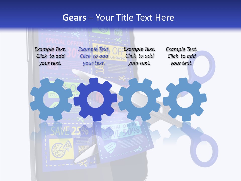 Phone Mobility Card PowerPoint Template