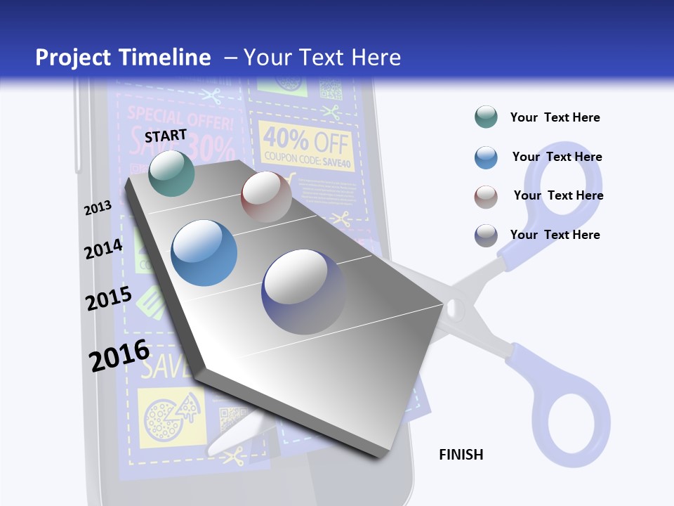 Phone Mobility Card PowerPoint Template