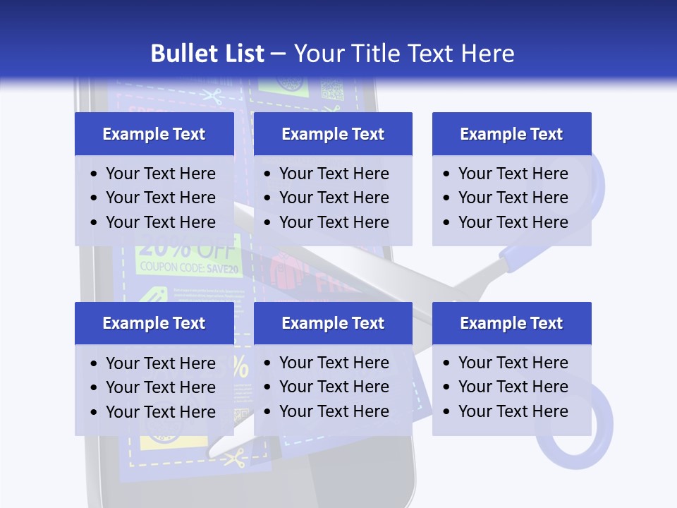 Phone Mobility Card PowerPoint Template