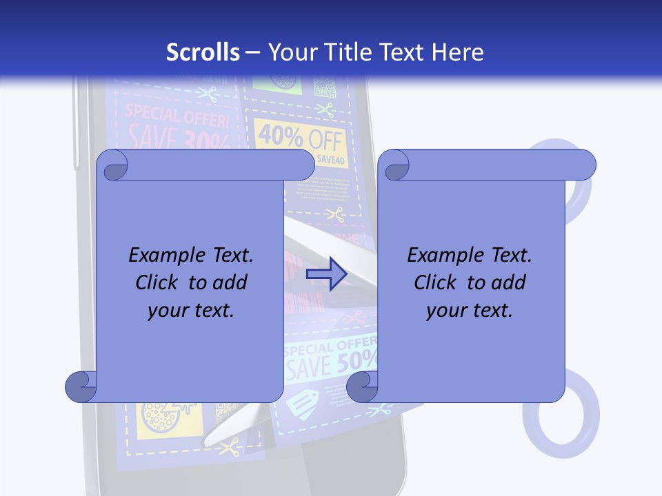 Phone Mobility Card PowerPoint Template