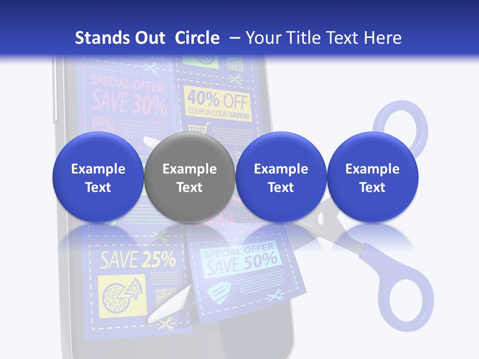 Phone Mobility Card PowerPoint Template