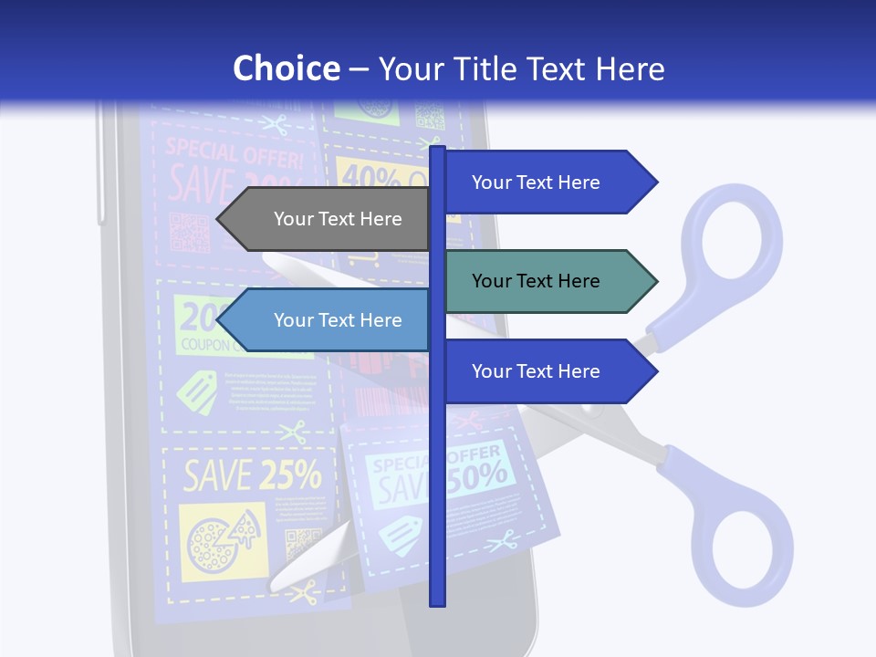 Phone Mobility Card PowerPoint Template