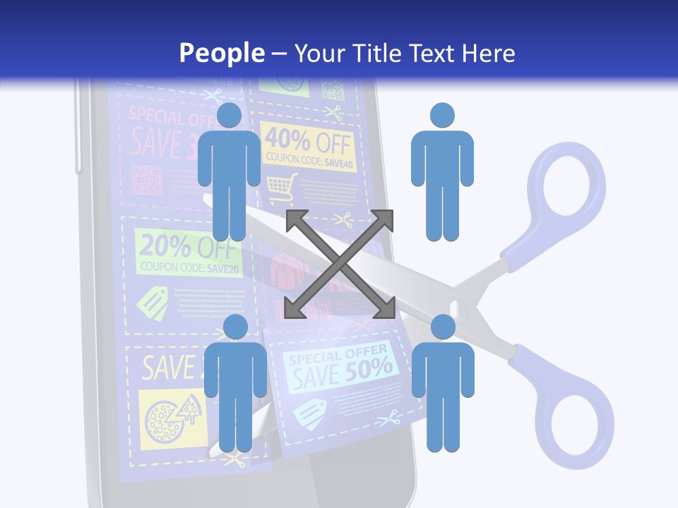 Phone Mobility Card PowerPoint Template