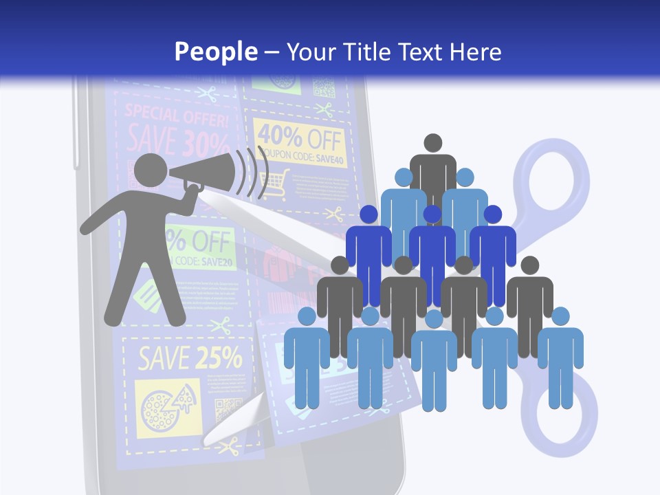 Phone Mobility Card PowerPoint Template