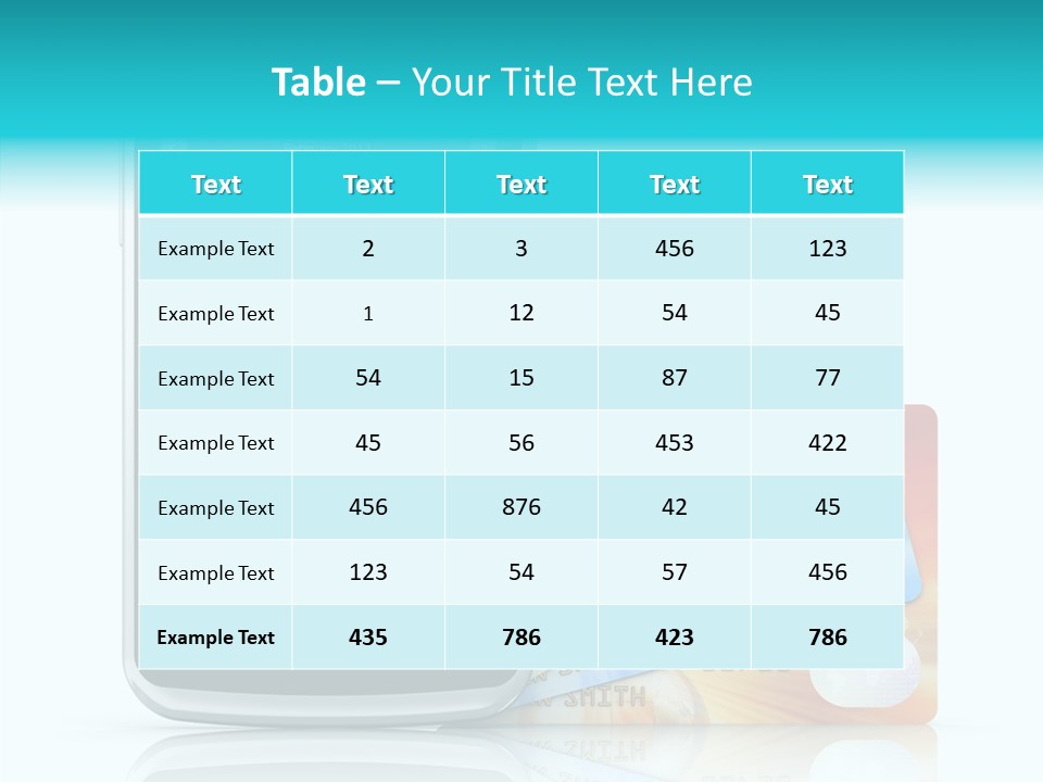 Purchase Payment Smartphone PowerPoint Template