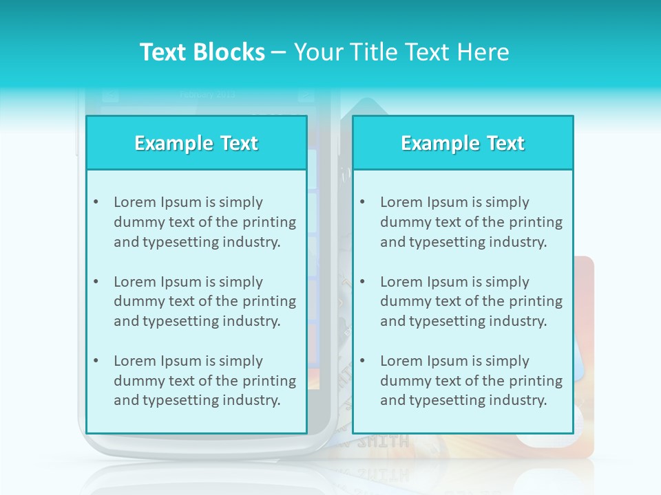 Purchase Payment Smartphone PowerPoint Template