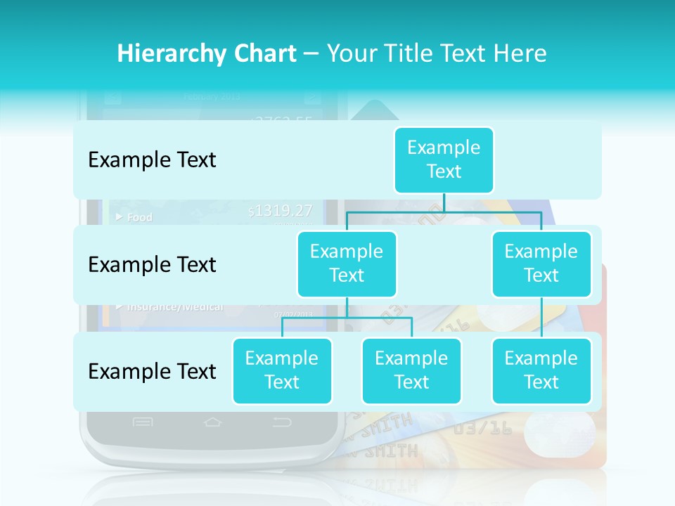 Purchase Payment Smartphone PowerPoint Template