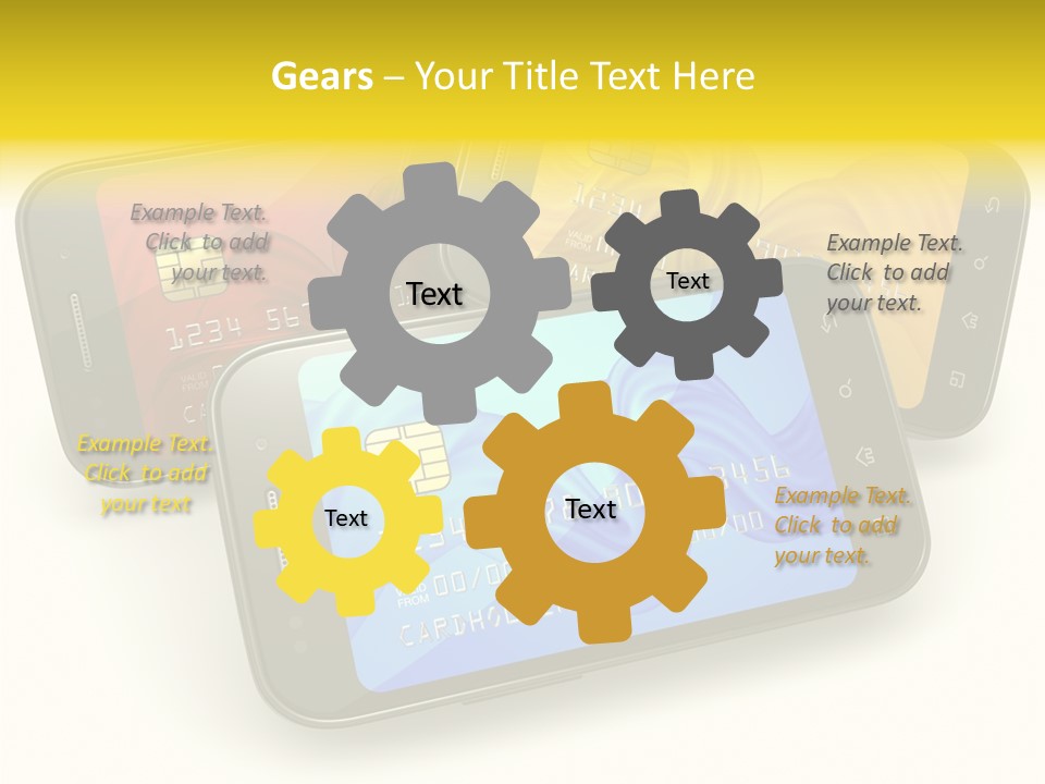 Currency Banking Application PowerPoint Template