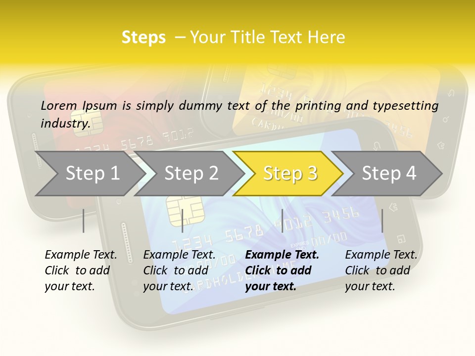 Currency Banking Application PowerPoint Template