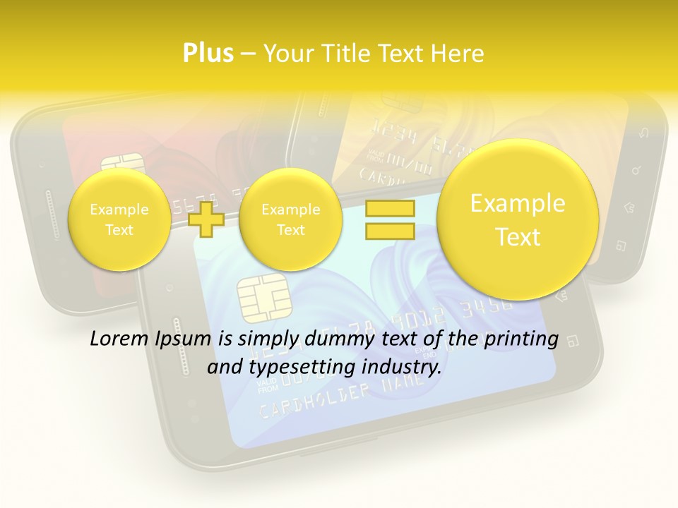 Currency Banking Application PowerPoint Template