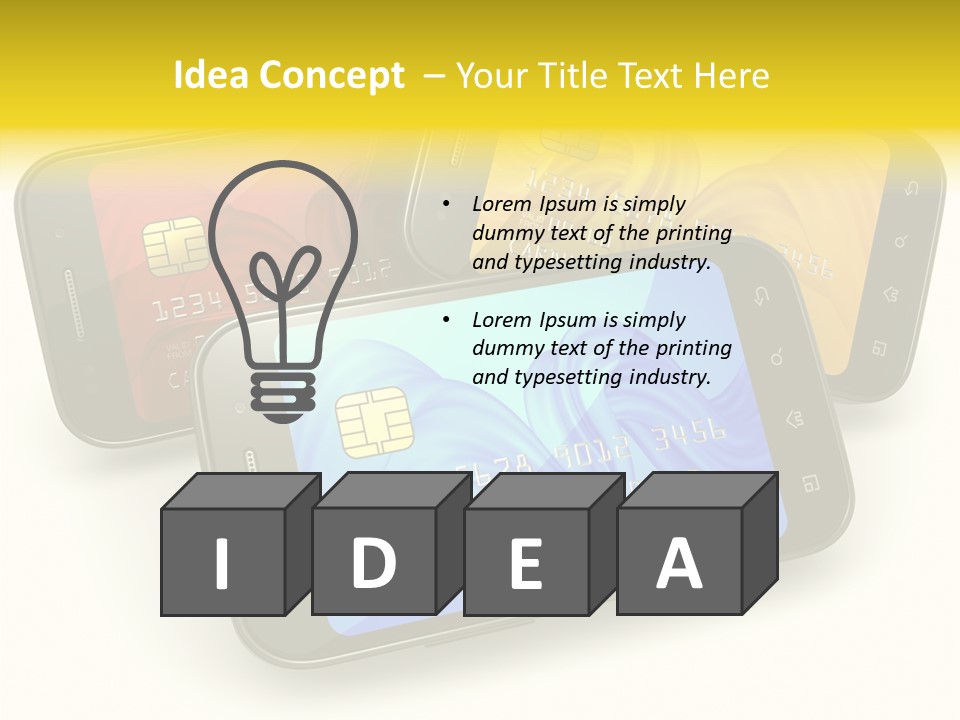 Currency Banking Application PowerPoint Template