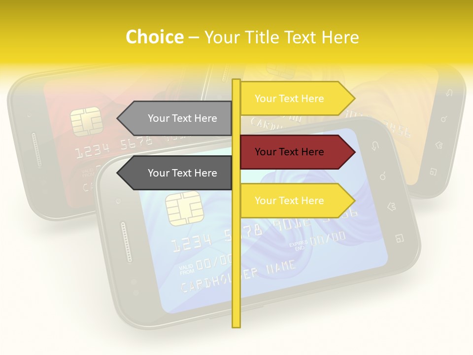 Currency Banking Application PowerPoint Template