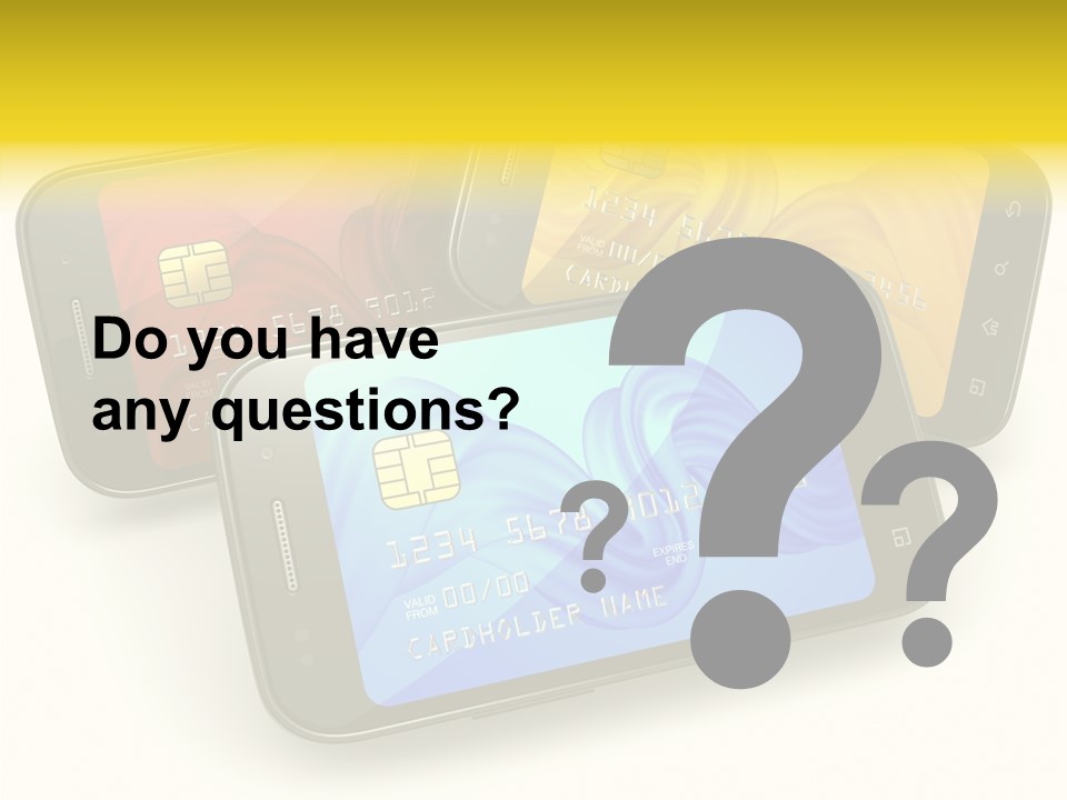 Currency Banking Application PowerPoint Template